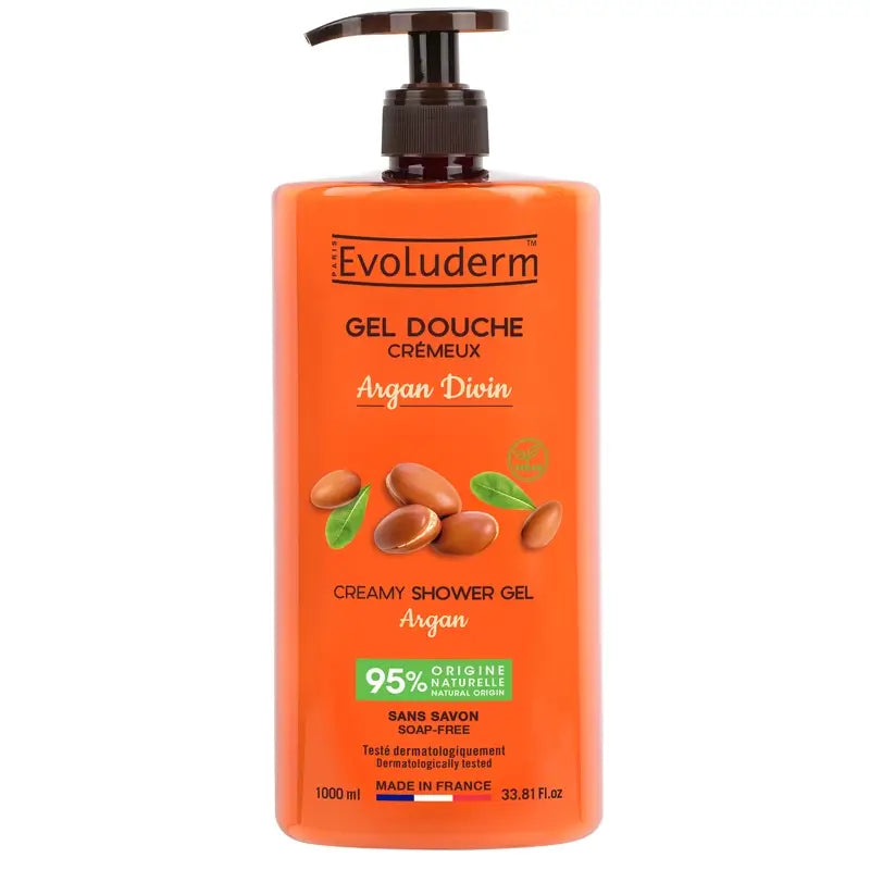 Evoluderm Argan Divin Gel doccia, 1000 ml