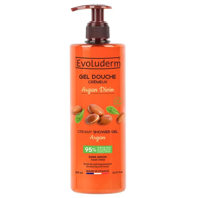 Evoluderm Argan Divin Gel doccia, 500 ml