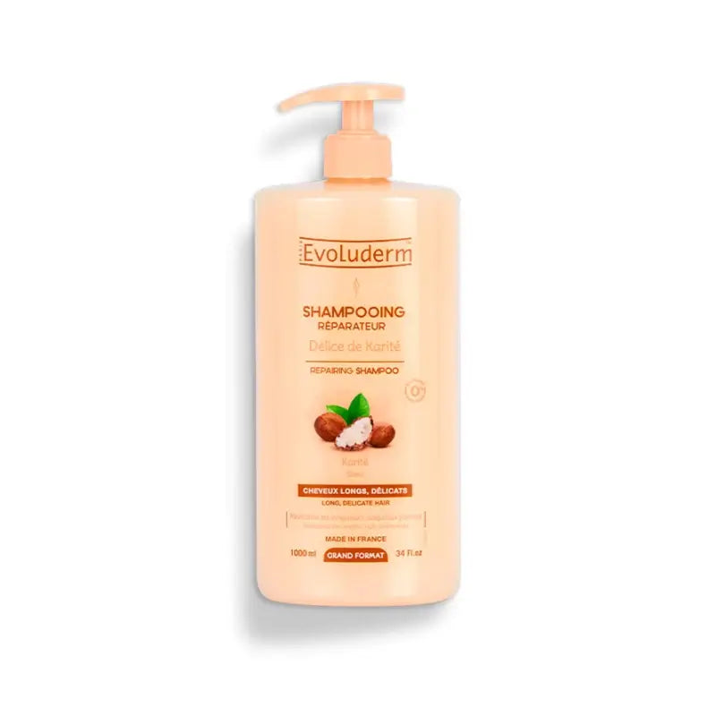 Evoluderm Gel doccia al burro di karité, 1000 ml