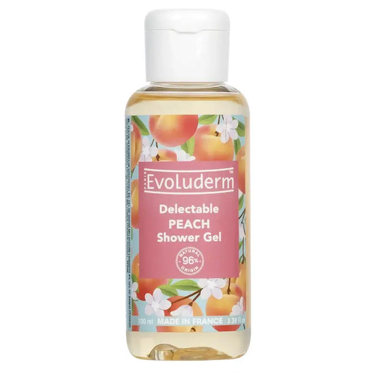 Evoluderm Gel doccia alla pesca, 100 ml