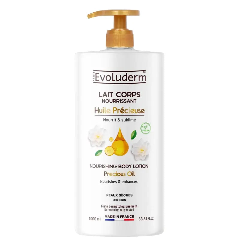 Evoluderm Olio Prezioso Lozione Corpo, 1000 ml