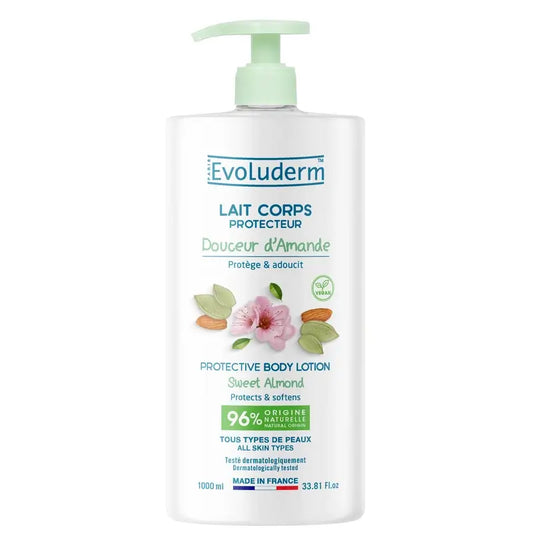 Evoluderm Lozione corpo alla mandorla dolce, 1000 ml