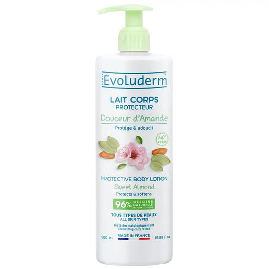 Evoluderm Lozione corpo alle mandorle dolci, 500 ml