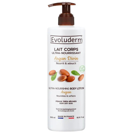 Evoluderm Argan Divin Lozione per il corpo, 500 ml