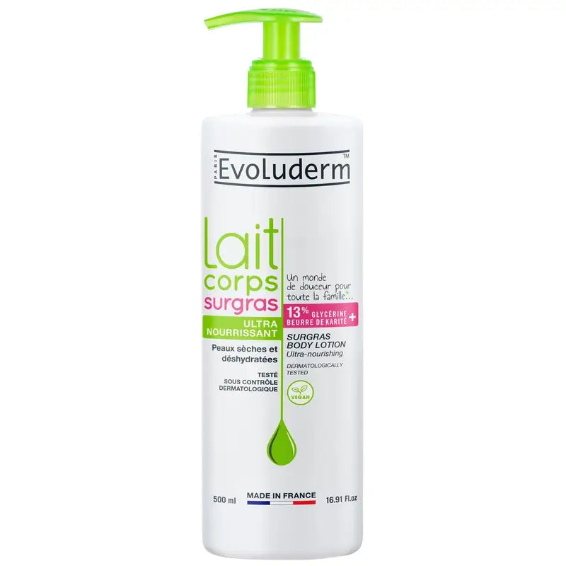 Evoluderm Surgras Lozione per il corpo, 500 ml