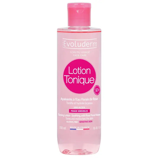 Evoluderm Lozione tonificante per pelli sensibili, 250 ml