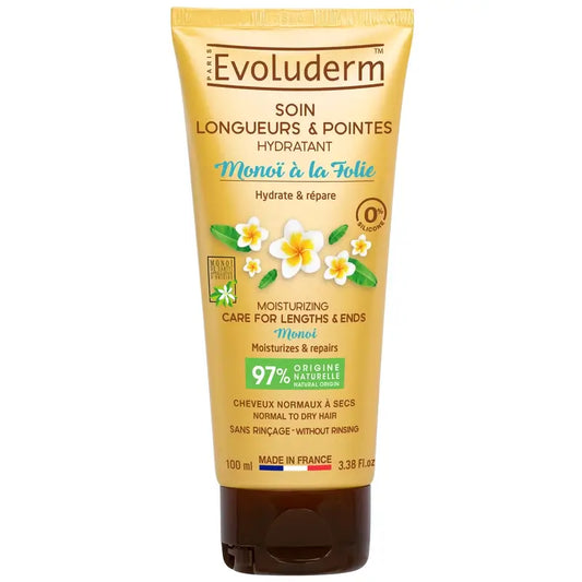 Evoluderm Cura dei capelli Lunghezze con punte di Monoi, 100 ml