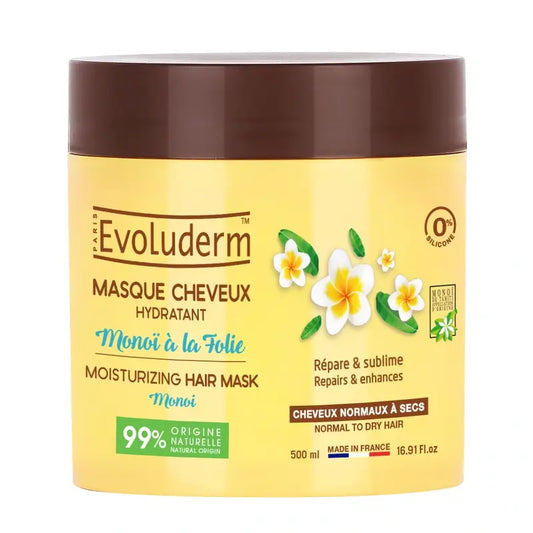 Evoluderm Maschera per capelli al Monoi, 500 ml