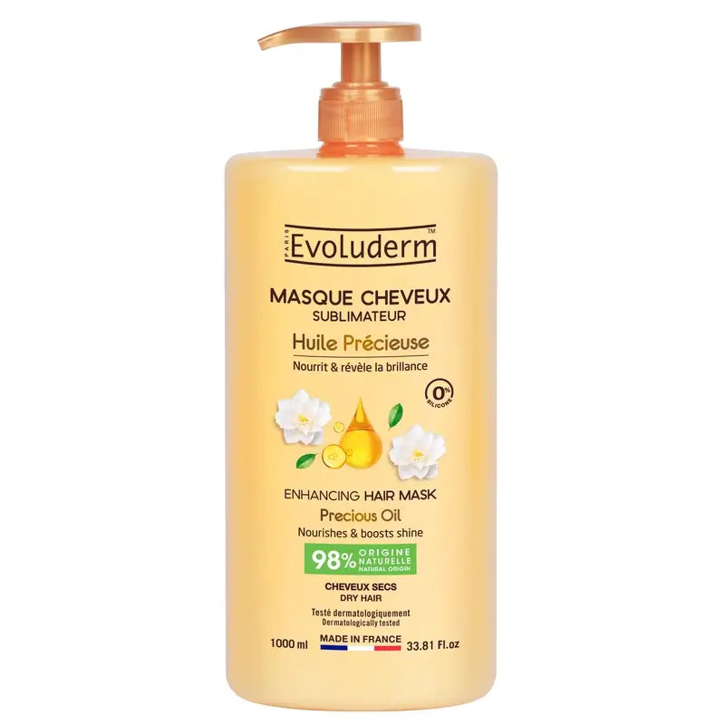 Evoluderm Precious Maschera nutriente per capelli, 1000 ml