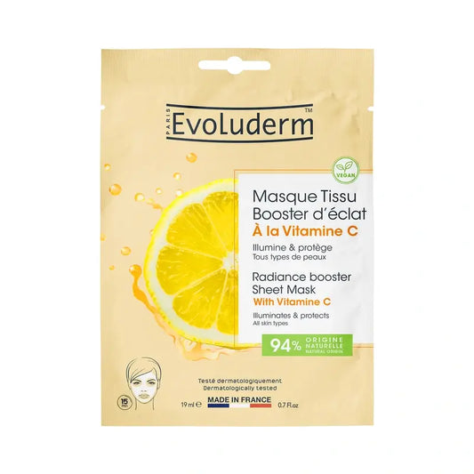 Evoluderm Vitamina C Sheet Mask, 1pc / 19
