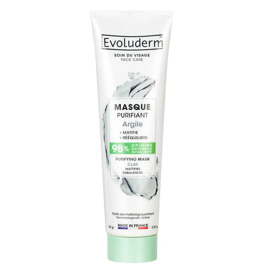 Evoluderm Maschera viso purificante all'argilla, 150 g