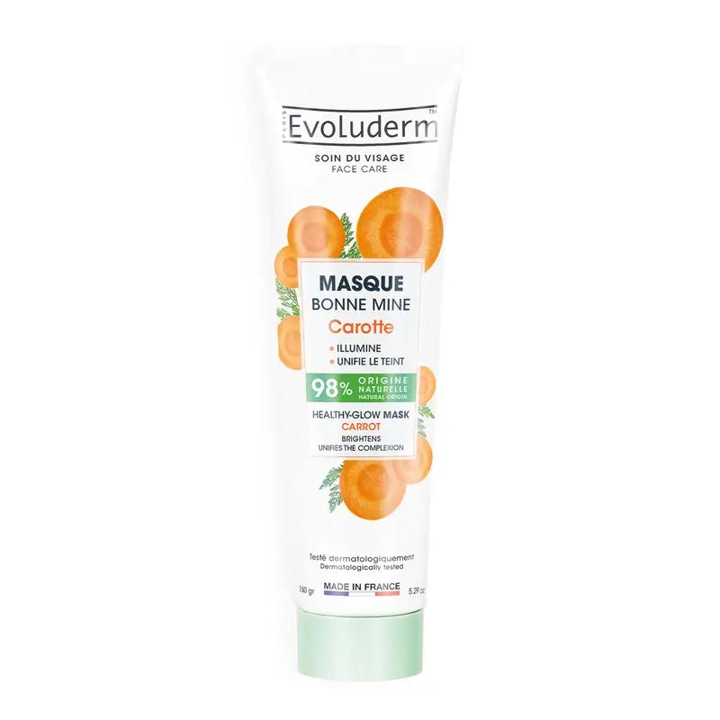 Evoluderm Maschera viso alla carota, 150 g