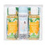 Evoluderm Set da viaggio X3 - Gel doccia-Acqua pura-Shampoo, 100/50/100 ml