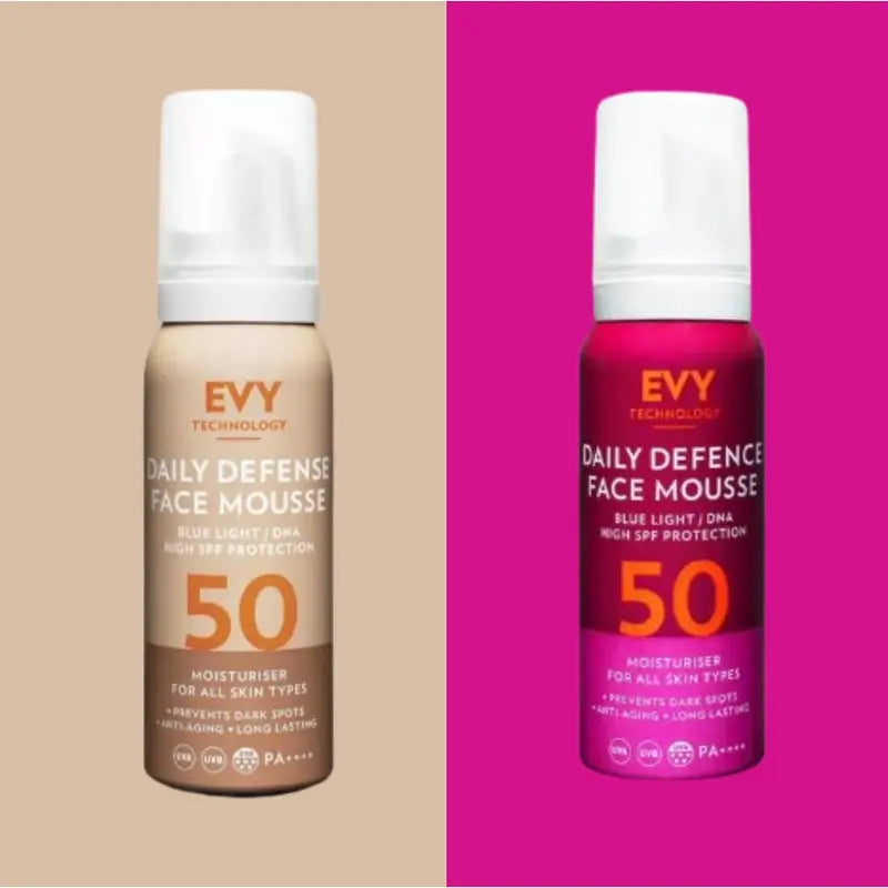 Evy Mousse Viso Difesa Quotidiana SPF 50, 75 ml