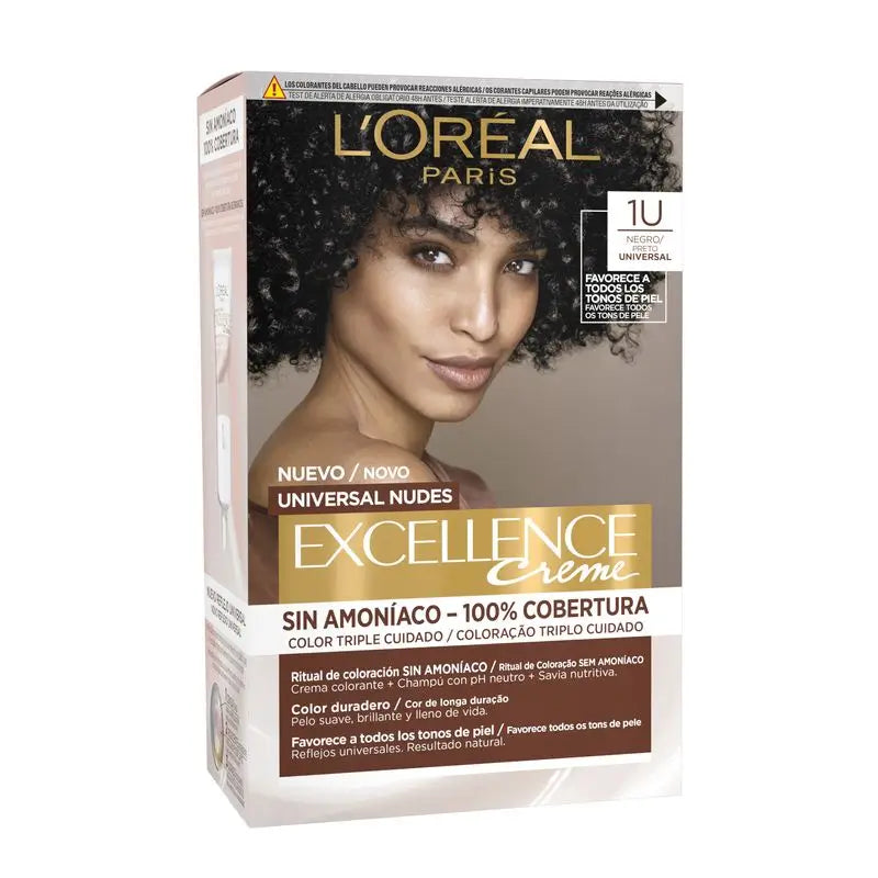 L'Oréal Paris Excell Univ Nudes Nero 1U 550