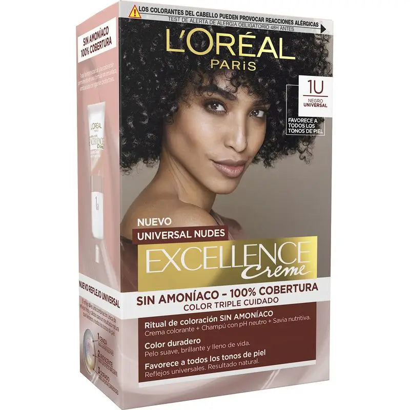 L'Oréal Paris Excell Univ Nudes Nero 1U 550