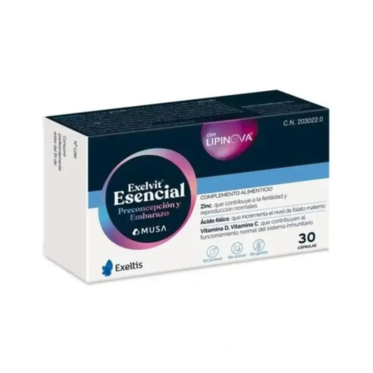 Exelvit Olio essenziale preconcezionale e di gravidanza, 30 capsule