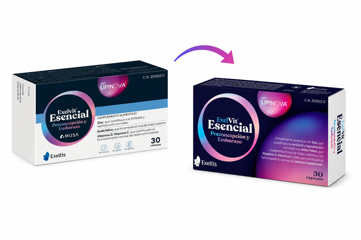 Exelvit Olio essenziale preconcezionale e di gravidanza, 30 capsule