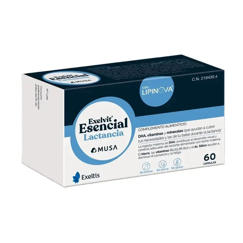 Exelvit Lactation Essential, confezione da 2 x 60 capsule