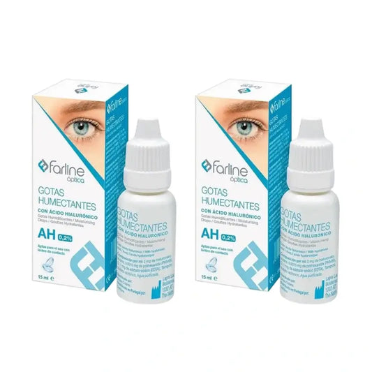 Farline Farline Gocce idratanti 0,2% Acido ialuronico, 2X15 Ml