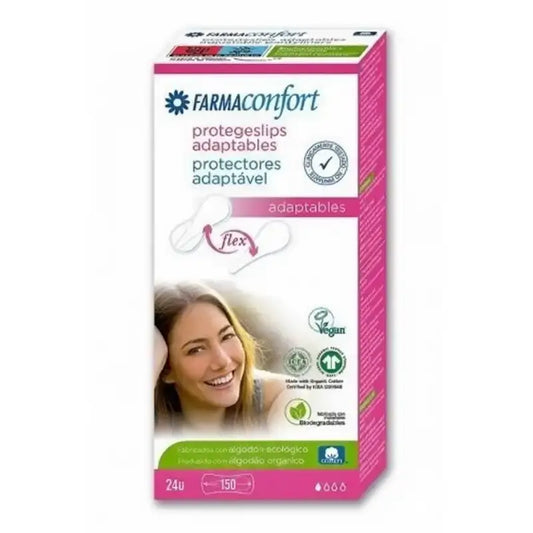 Farmaconfort Protegeslips Adaptables Flex, 24 unità