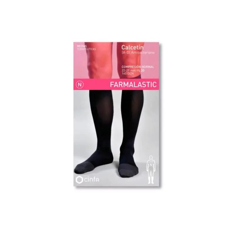 Farmalastic Antibacterial Sock Antibacterial, Size M