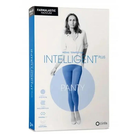 Farmalastic Novum Intelligent Stocking Size Plus Panty Caviar, Taglia 5