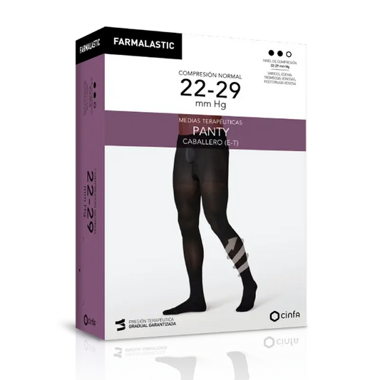 Farmalastic Collant da uomo a compressione normale, taglia grande