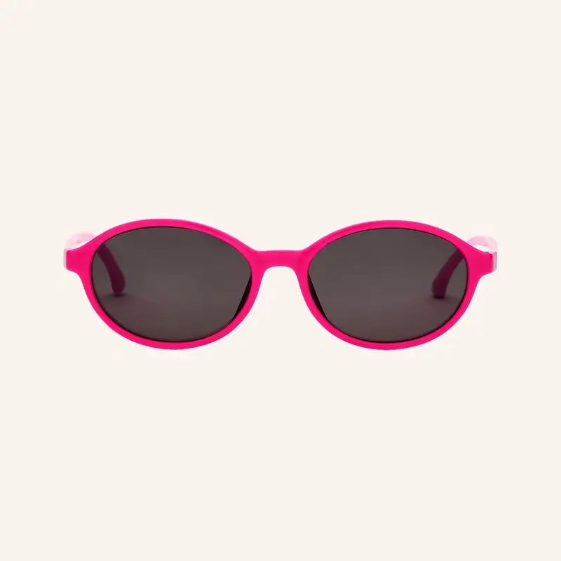 Farmamoda Occhiali da sole per bambini Polarizzati Fucsia e Rosa Ovale, 25 gr