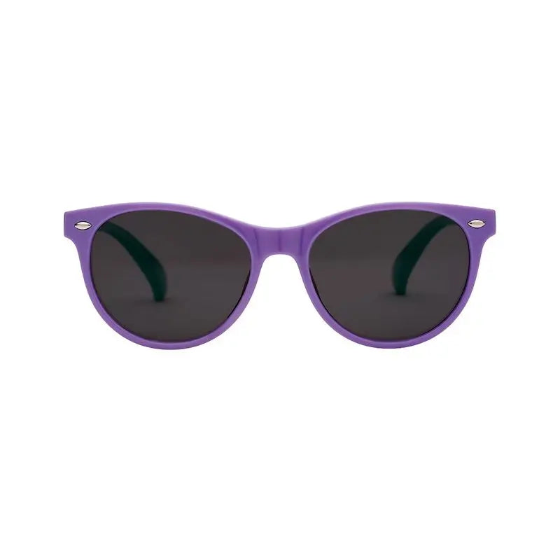 Farmamoda Occhiali da sole polarizzati per bambini Viola e Verde Ovale, 25 gr