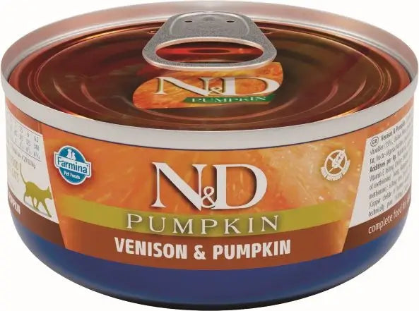 Farmina N&D Cat Pumpkin Deer Deer 24X70Gr Box, wet cat food