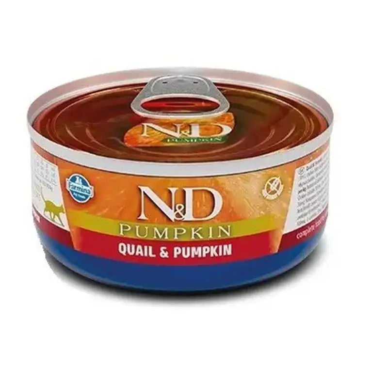 Farmina N&D Cat Quaglia Zucca Box 30X70Gr