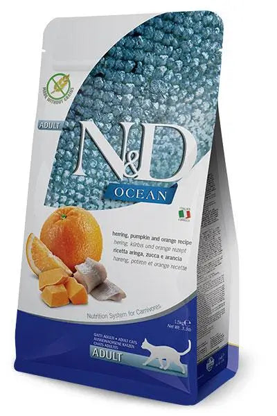 Farmina N&D Cat Ocean Ocean Pumpkin Herring 1,5Kg, cat food