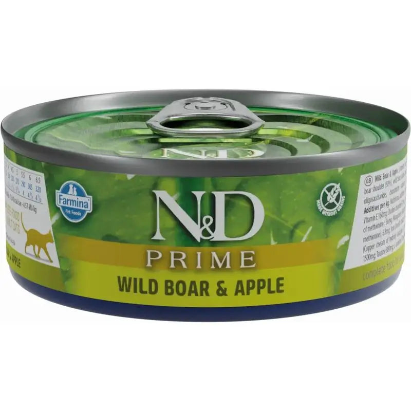 Farmina N&D Cat Prime Cinghiale e Mela Box 30X70Gr