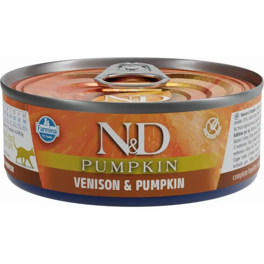 Farmina N&D Cat Zucca di cervo 30X70Gr Box