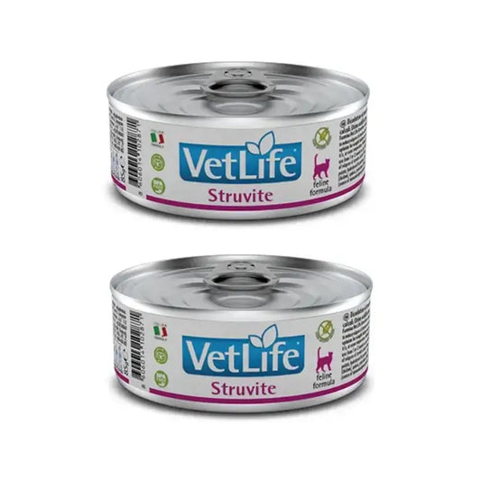 Farmina Vet Cat Struvite Box 12X85Gr, cibo umido per gatti, Confezione da 2