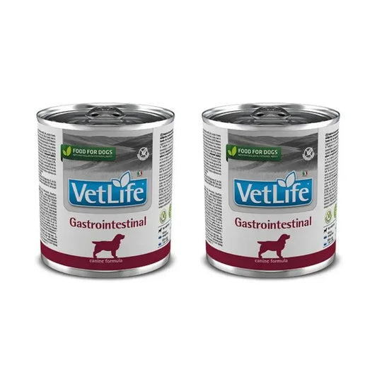 Farmina Vet Dog Gastrointestinal Box 6X300Gr, Cibo umido per cani, Confezione Da 2