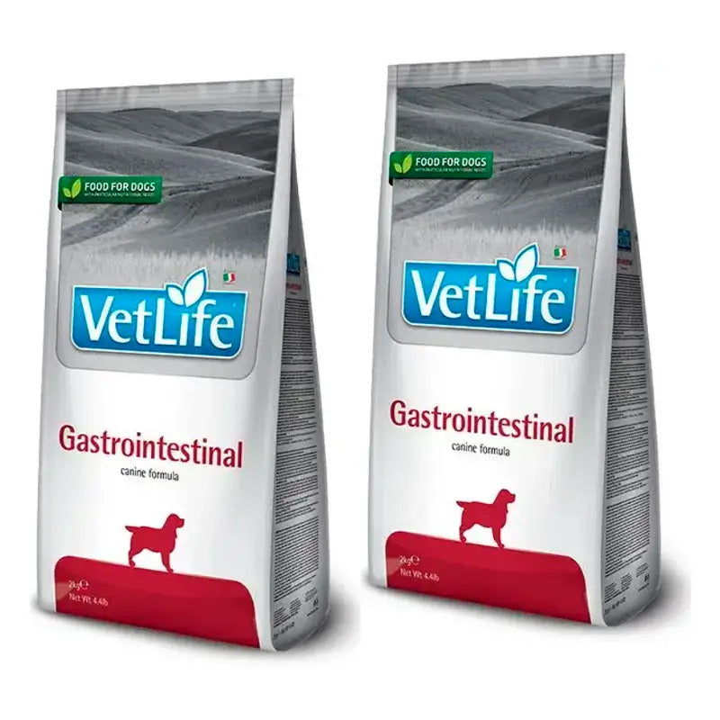 Farmina Vet Life Dog Alimento gastrointestinale per cani, Confezione 2 x 12Kg