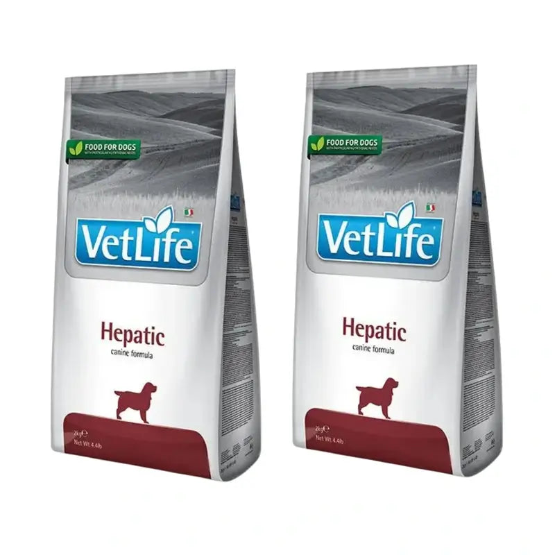 Farmina Vet Life Dog Hepatic 12Kg, Cibo per cani, Confezione da 2
