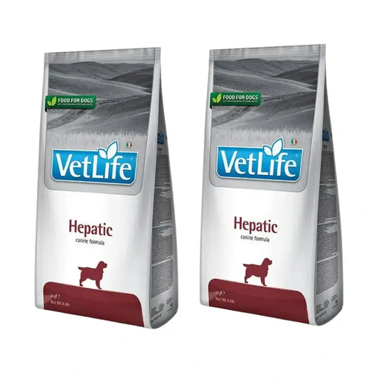Farmina Vet Life Dog Hepatic 12Kg, Cibo per cani, Confezione da 2