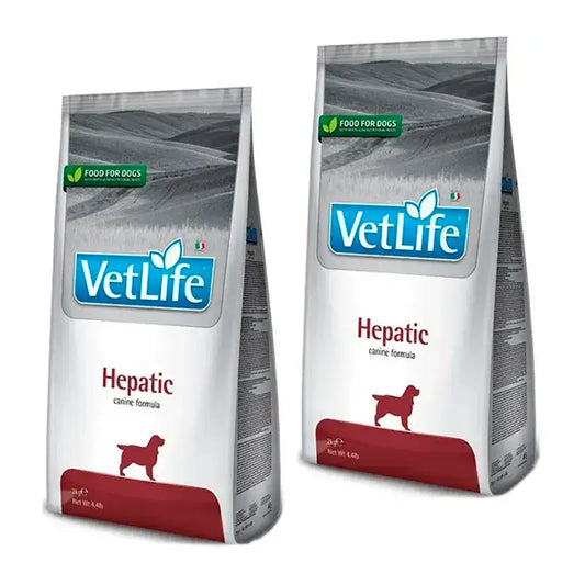 Farmina Vet Life Dog Cibo per cani epatico, Confezione 2 x 2Kg