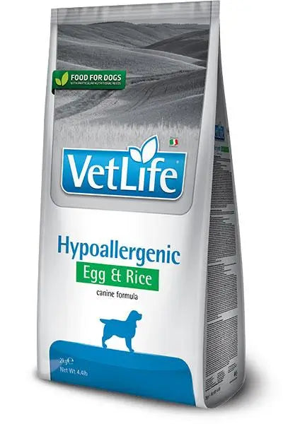 Farmina Vet Life Dog Hypoallergenic Egg 12kg dog food