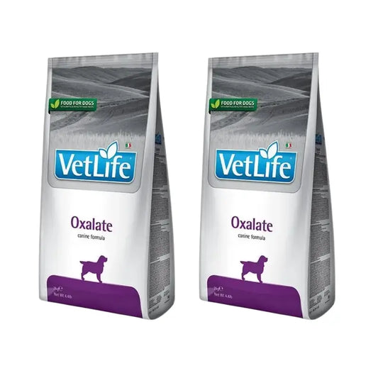 Farmina Vet Life Dog Oxalate 12Kg, Cibo per cani, Confezione da 2