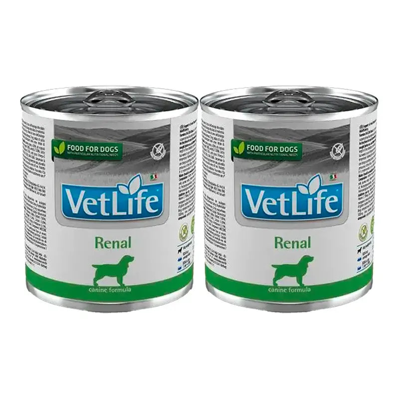 Farmina Vet Life Dog Renal, Confezione 2 x Box 6X300Gr