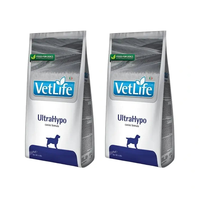 Farmina Vet Life Dog Ultrahypo 12Kg, cibo per cani, Confezione da 2