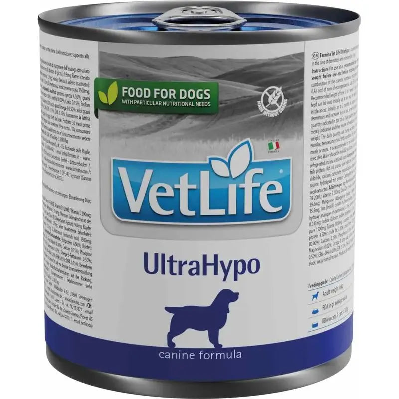 Farmina Vet Life Dog Ultrahypo Scatola 6X300Gr