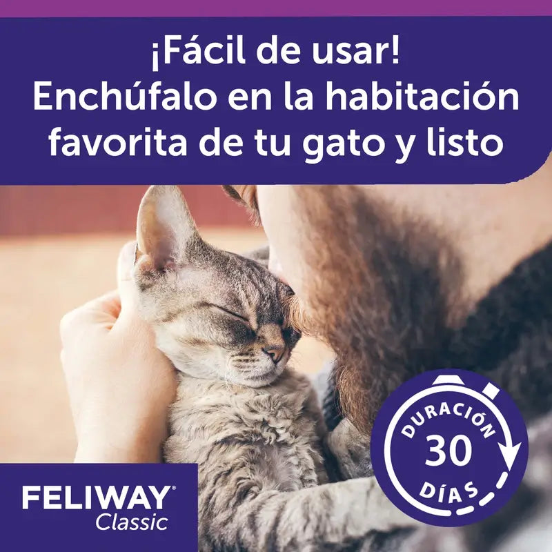 Ceva Feliway Diffusore classico + Ricarica 48 ml Antistress