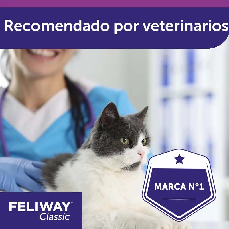 Ceva Feliway Diffusore classico + Ricarica 48 ml Antistress