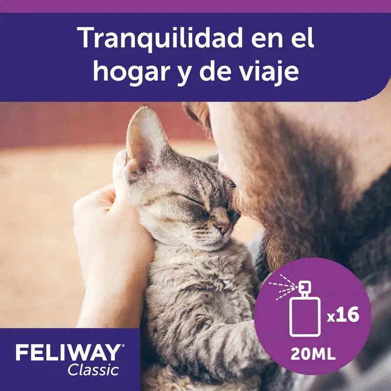 Ceva Feliway Gatti Spray da Viaggio 20 ml da viaggio