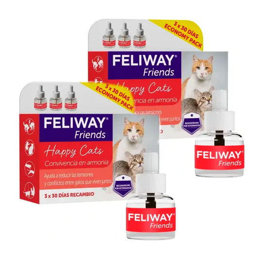 Feliway Friends 3X48 ml, Confezione da 2 unità